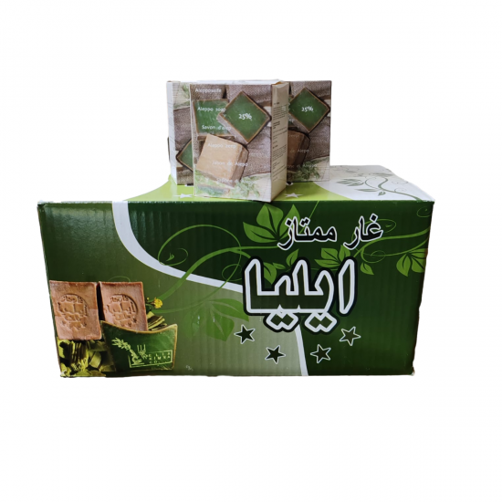 صابون ايليا 25% غار كرتون الطرد 24 حبة على كل 10 طرد 1 طرد مجاناً